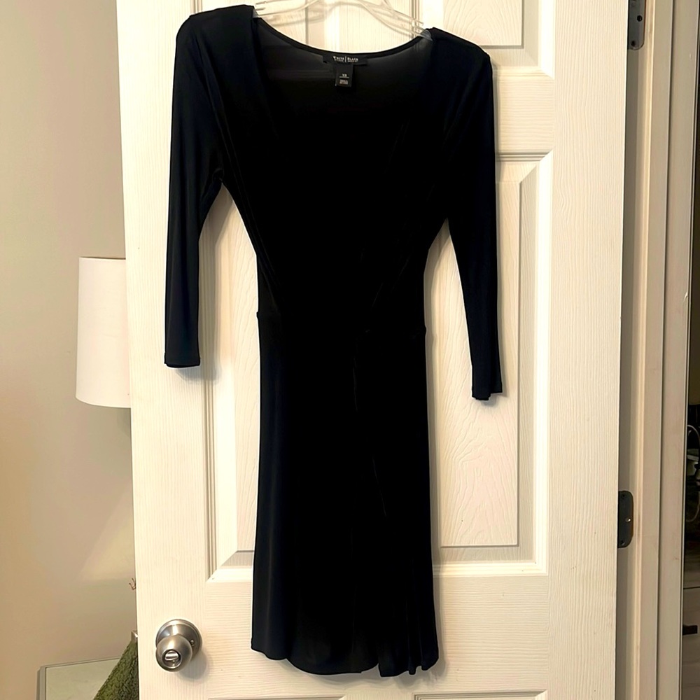 White House Black Market cocktail black dress